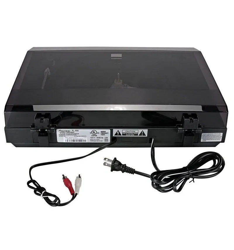 Automatinis plokštelių grotuvas Pioneer PL-990, su integruotu korekciniu stiprintuvu