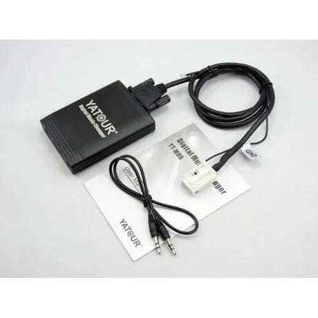 Automobilinis USB/SD/AUX adapteris YATOUR YT-M06, ISO 12-PIN, skirtas AUDI automobiliams 2004-2010m