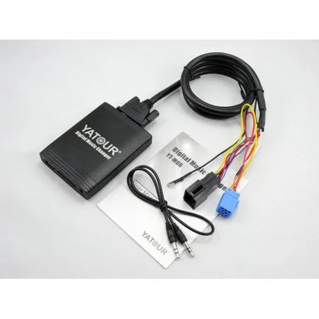 Automobilinis USB/SD/AUX adapteris YATOUR YT-M06, ISO 8-PIN, skirtas A