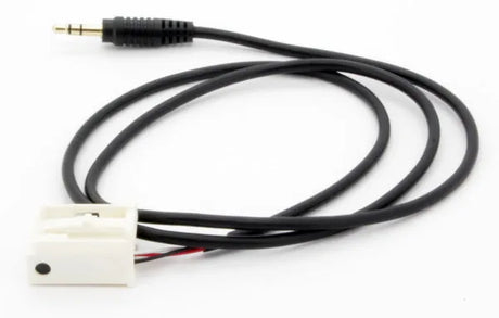 Aux įėjimo adapteris BMW 3 - Jack 3.5 - baltas jungties su laidais galas