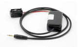 Aux įėjimo adapteris BMW Quadlock 12pin - Jack 3.5 - Juodas laidas su jungtimis ir ausinių kištuku