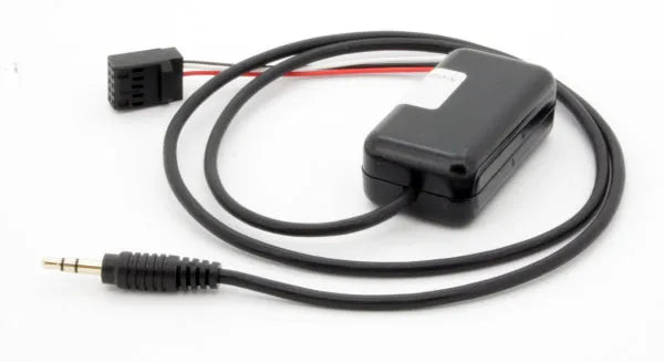 Aux įėjimo adapteris BMW old 10pin - Jack 3.5 - Juodas laidas su 3.5mm jungtimi