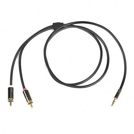 Aux įėjimo adapteris jack 3.5mm kištukas - 2 RCA kištukas