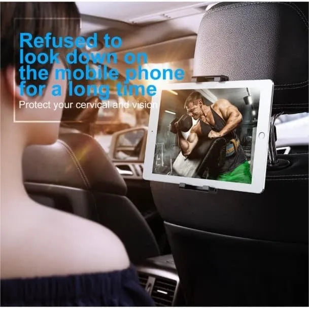 BASEUS SUHZ-01, iPad, iPhone laikilis - Laikiklis pritvirtintas prie automobilio galinės sėdynės atlošo
