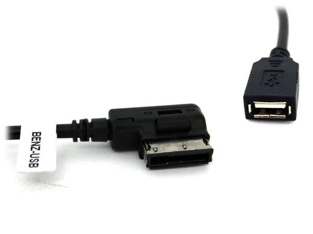 BENZ-USB AMI USB įėjimo adapteris magnetolom su CD keitikliu - USB jungtis ir specializuotas adapteris
