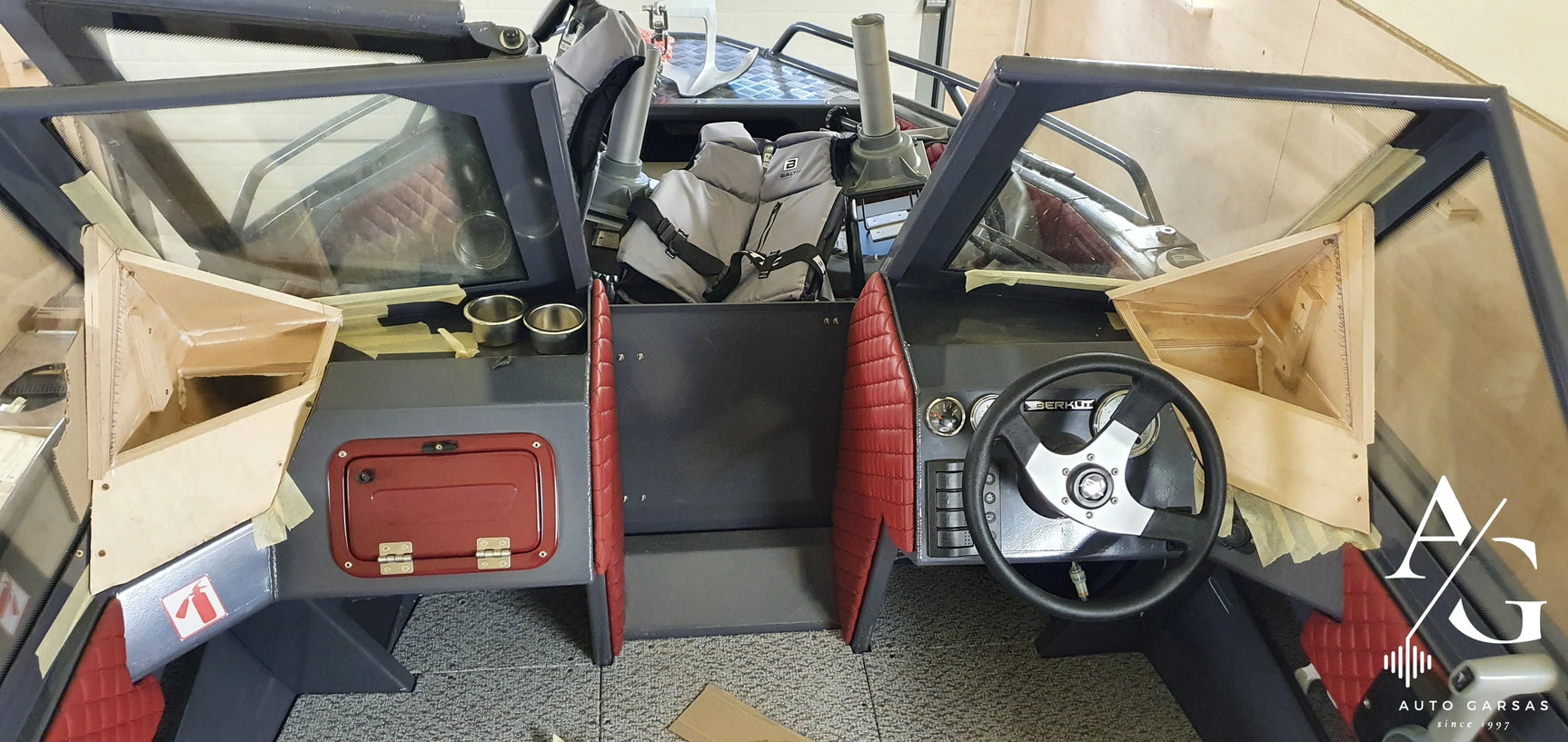 BERKUT kateris - garso aparatūra