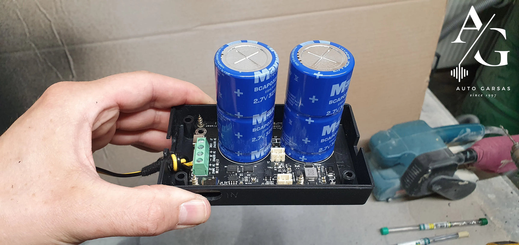 BERKUT kateris - garso aparatūra