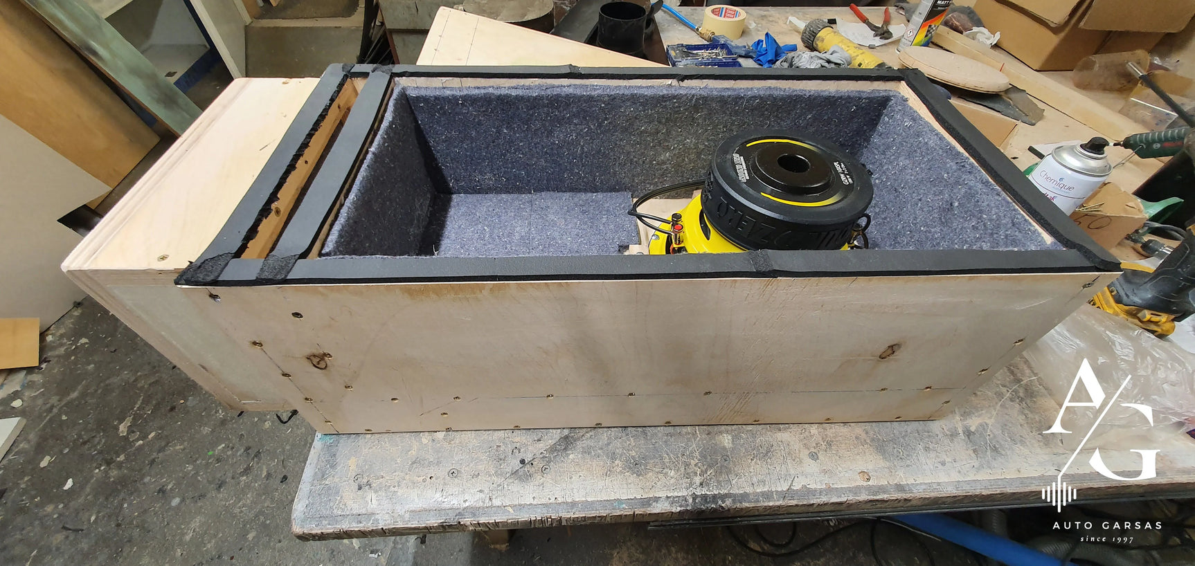 BERKUT kateris - garso aparatūra