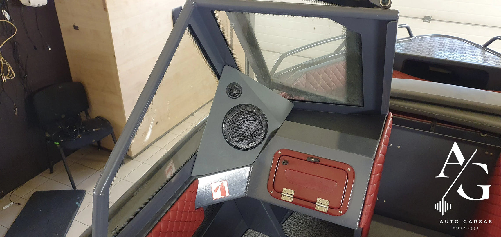 BERKUT kateris - garso aparatūra