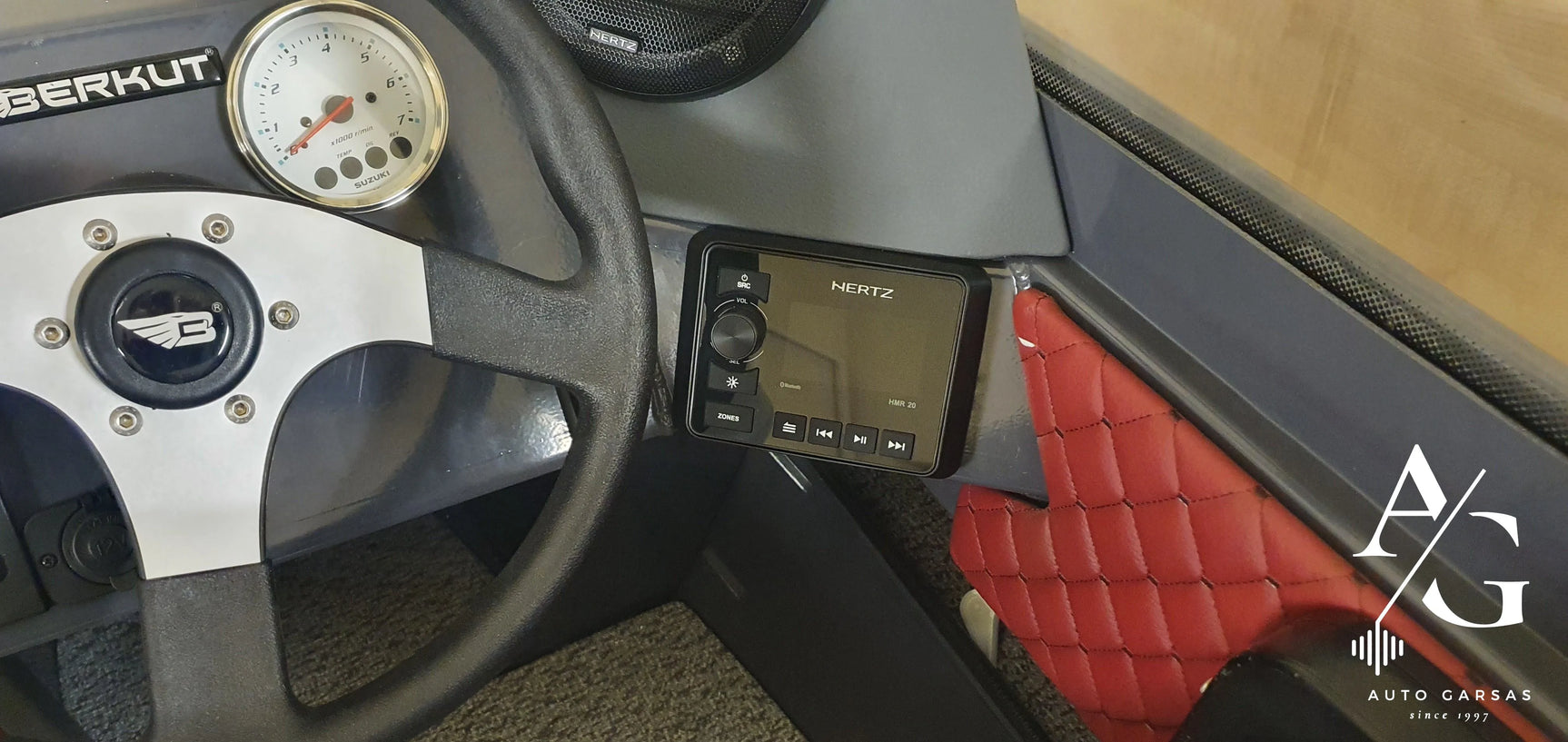 BERKUT kateris - garso aparatūra