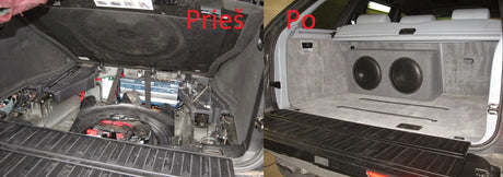 BMW X5 E53 garso aparatūra