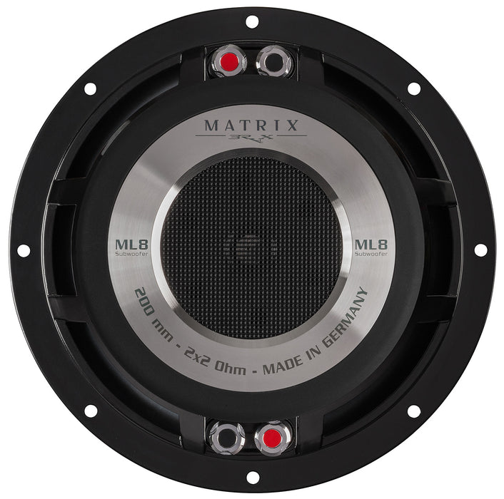 BRAX MATRIX ML8 SUB, automobilinis žemų dažnių garsiakalbis- galas