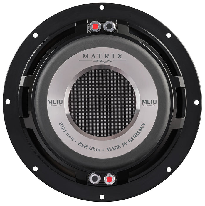 BRAX MATRIX ML10 SUB, automobilinis žemų dažnių garsiakalbis- galas