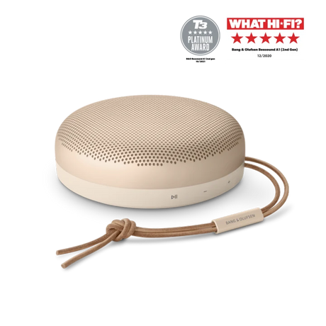 Bang & Olufsen BEOSOUND A1 2ND GEN, belaidis nešiojamas garsiakalbis (įvairių spalvų)- Gold Tone