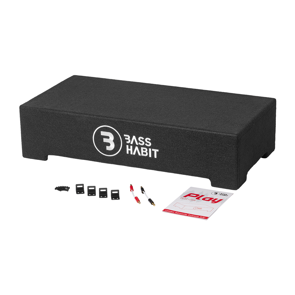 Bass Habit Play 2 PL2212SR, žemų dažnių kolonėlė automobiliui