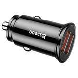 Baseus CCALL-YD01, automobilinis įkroviklis, 30W, 2x USB, QC3.0