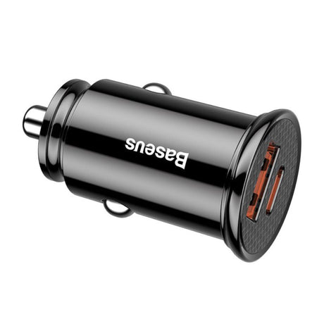 Baseus CCALL-YS01, automobilinis įkroviklis, 30W, USB + USB-C, QC4.0