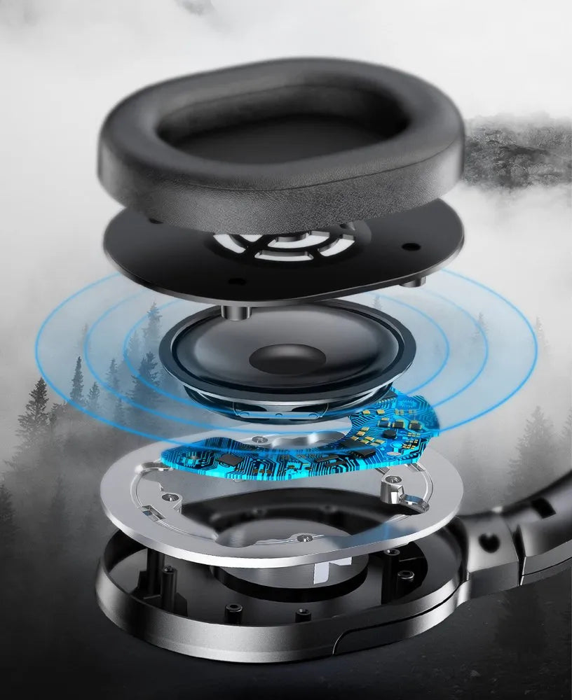 Baseus Wireless Encok D02 White, Over-Ear belaidės ausinės