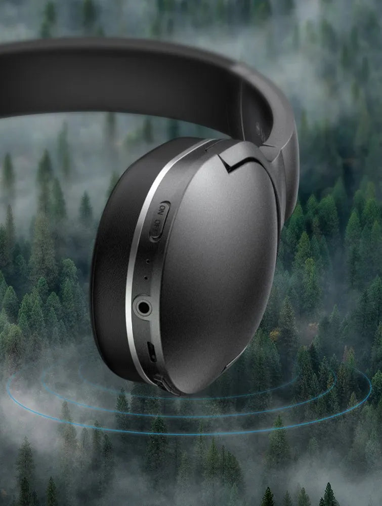 Baseus Wireless Encok D02 White, Over-Ear belaidės ausinės