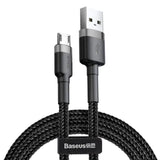 Baseus micro USB įkrovimo ir duomenų perdavimo kabelis 2.4A, 1.0m