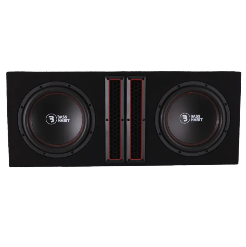 Bass Habit Play 2 P2212 2 x12, 2000W automobilinė žemų dažnių garso kolonėlė