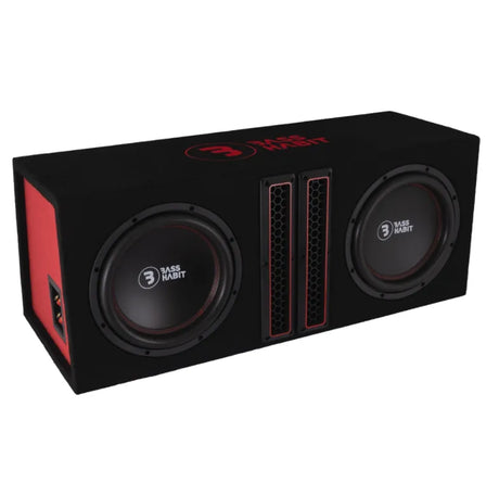 Bass Habit Play 2 P2212 2 x12, 2000W automobilinė žemų dažnių garso kolonėlė