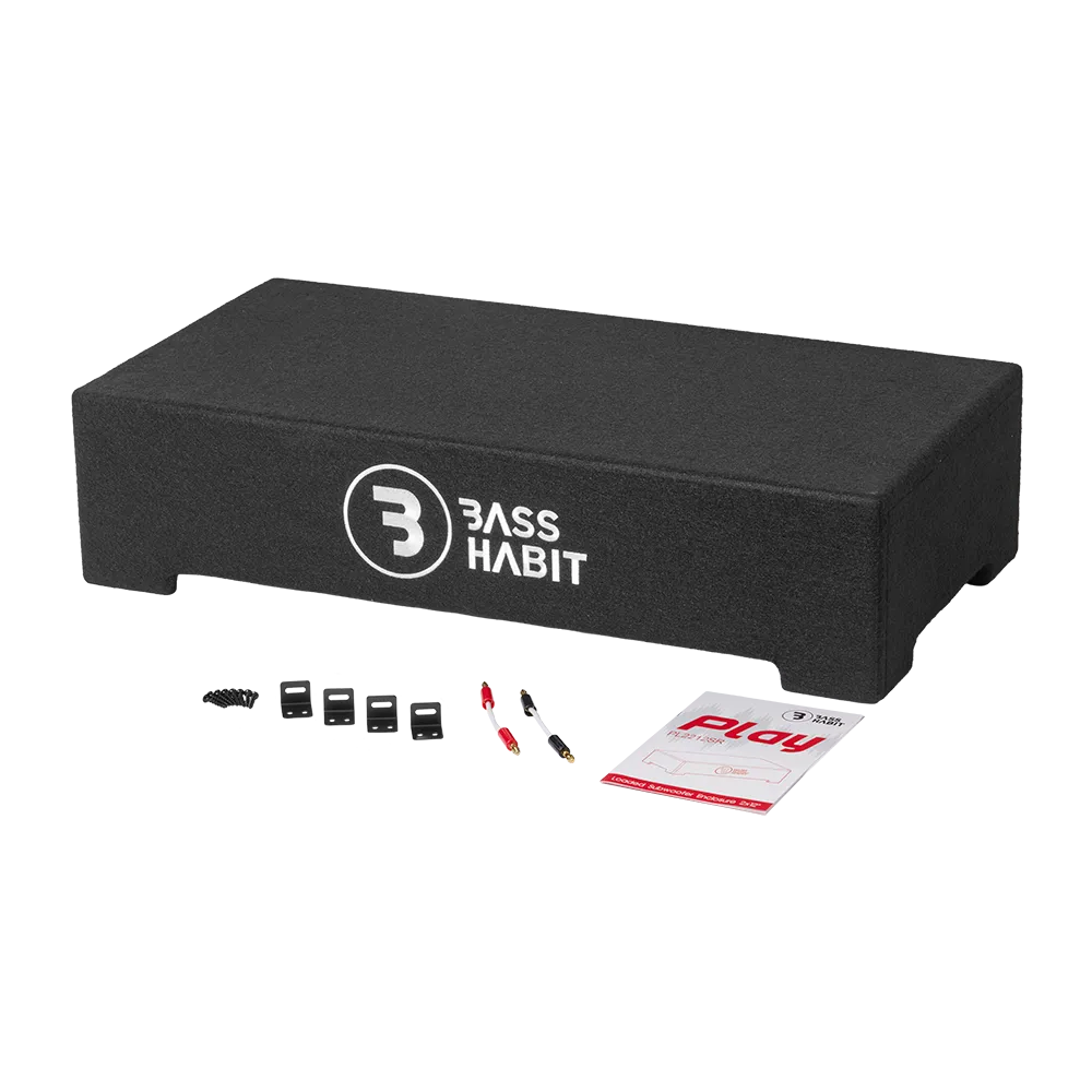 Bass Habit Play 2 PL2212SR, žemų dažnių kolonėlė automobiliui