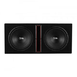 Bass Habit Play 212 2x12tum, 600W automobiliniai žemų dažnių garsiakalbiai korpuse