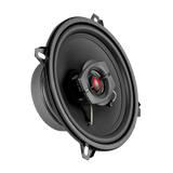 Bass Habit Rebel R130, 13 cm koaksialiniai automobiliniai garsiakalbiai - Garsiakalbis iš kampo su raudonu logotipu