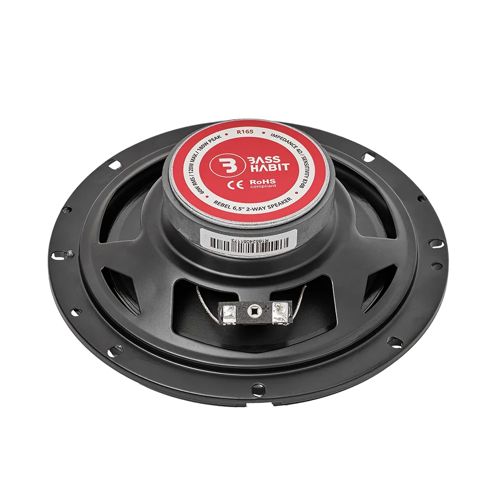 Bass Habit Rebel R165, 16.5cm koaksialiniai garsiakalbiai