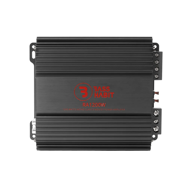 Bass Habit Rebel RA1200W, mono automobilinis garso stiprintuvas 600W