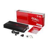 Bass Habit Rebel RA3600W, mono automobilinis garso stiprintuvas