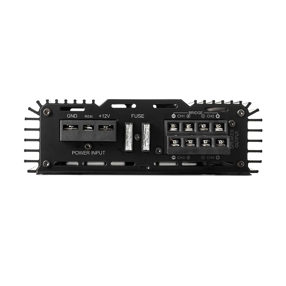 Bass Habit Rebel RA800W, 4-rių kanalų automobilinis garso stiprintuvas 4x100W