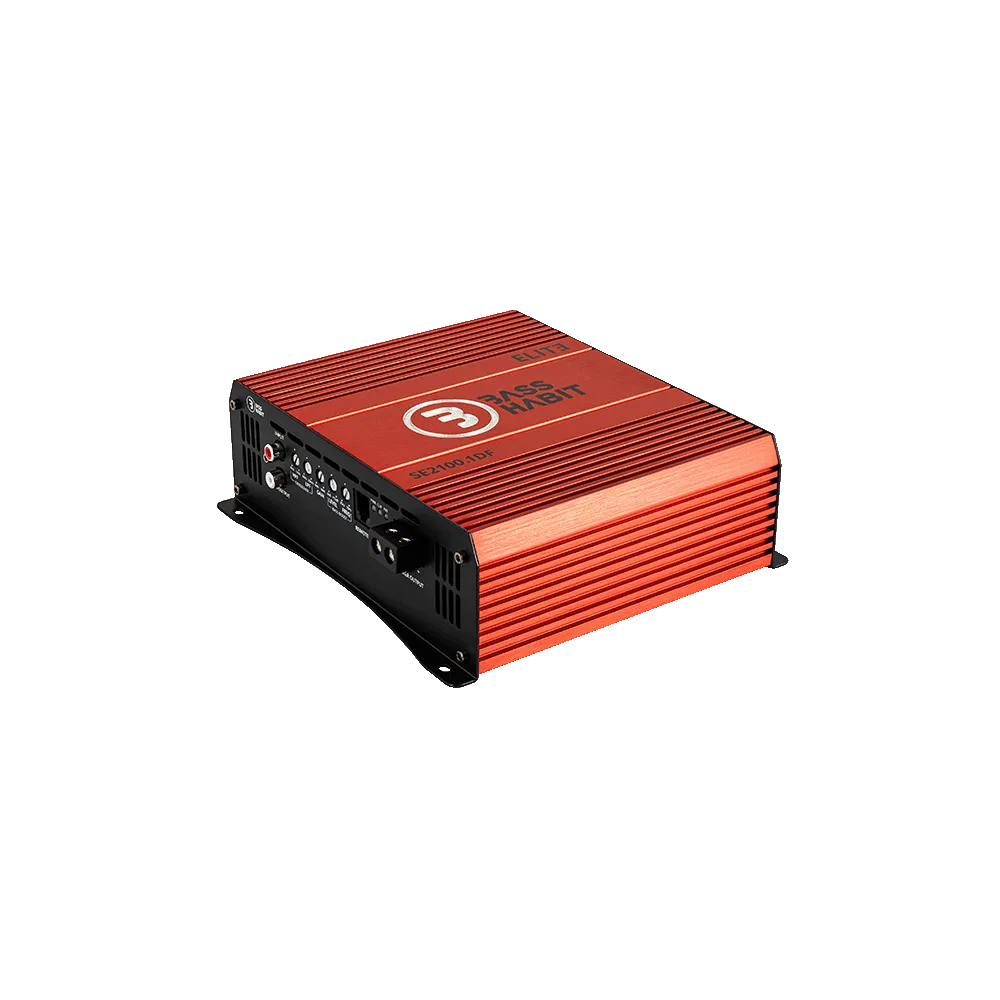 Bass Habit SPL Elite 2100.1DF, mono automobilinis garso stiprintuvas