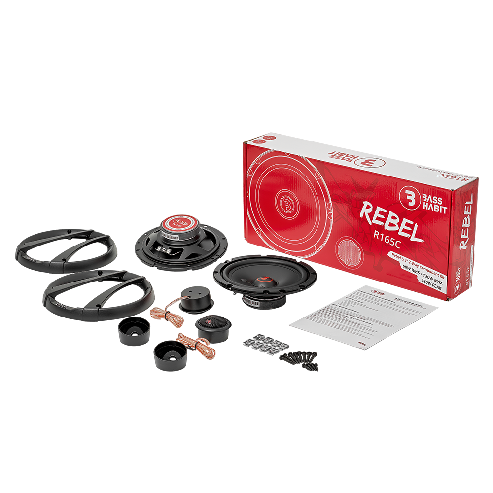 Bass Habit Rebel R165C, 16.5cm komponentiniai garsiakalbiai