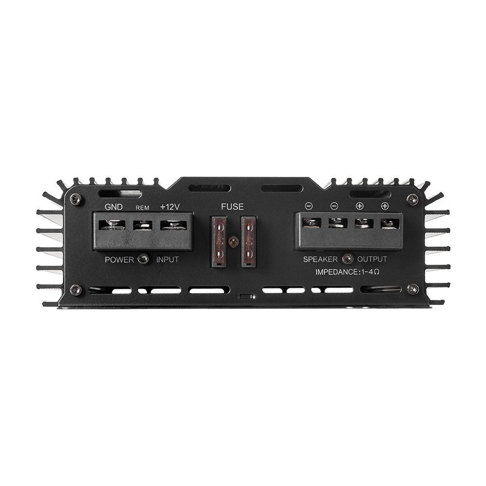 Bass Habit Rebel RA1200W, mono automobilinis garso stiprintuvas 600W