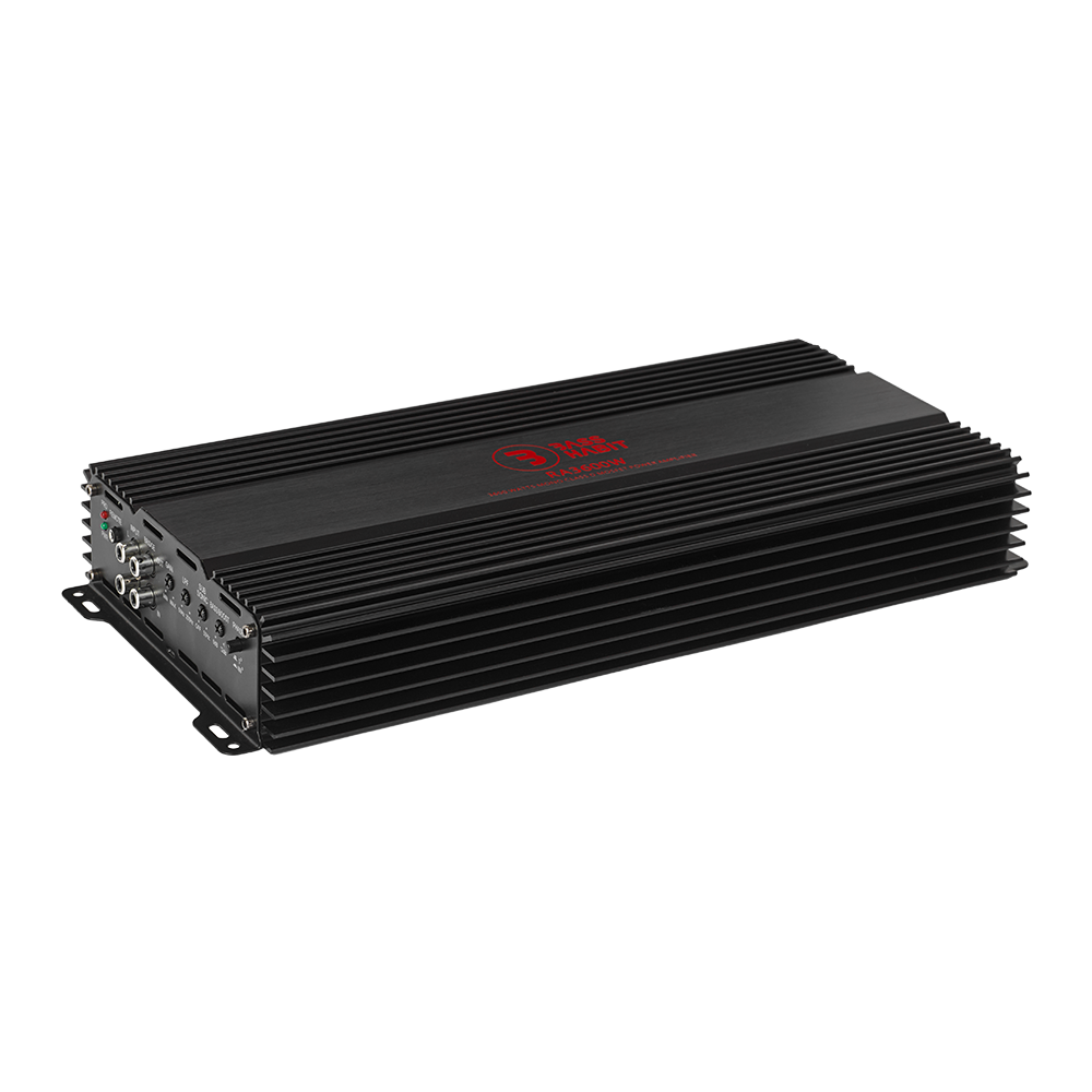 Bass Habit Rebel RA3600W, mono automobilinis garso stiprintuvas