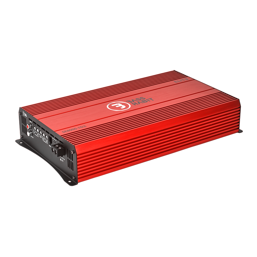 Bass Habit SPL ELITE 8000.1D2, mono automobilinis garso stiprintuvas
