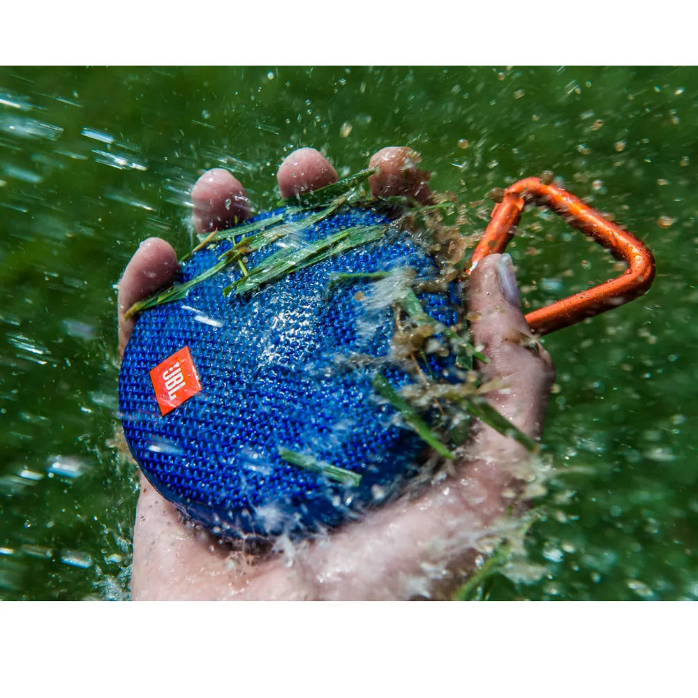 Belaidė garso kolonėlė JBL CLIP 2 su Bluetooth, atspari drėgmei