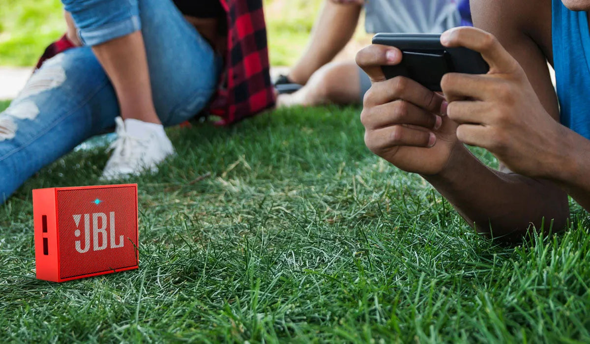 Belaidė garso kolonėlė JBL GO su Bluetooth