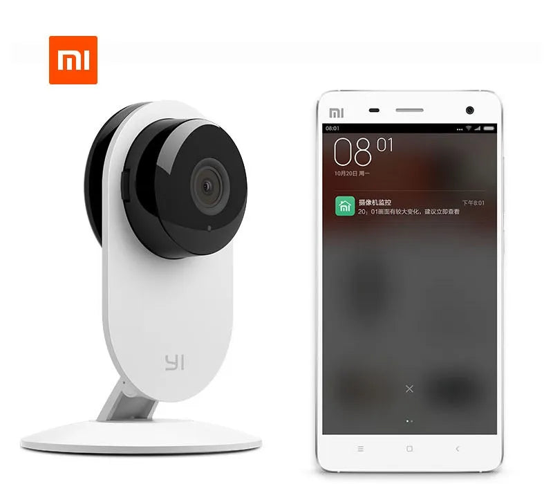 Bevielė kamera namams Xiaomi Yi, su naktiniu matymu