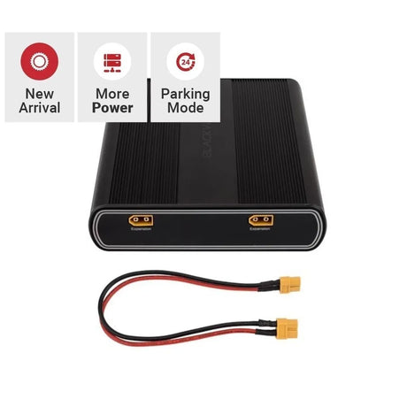 BlackVue DR-B124E, papildoma baterija