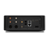 Bluesound NODE ICON, Hi-Res tinklo grotuvas su Dirac Live, HDMI eARC - Galinė panelė su jungtimis ir etiketėmis