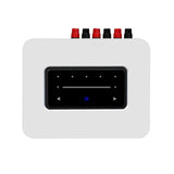 Bluesound POWERNODE, Multiroom tinklo stiprintuvas su BluOS, Dirac Live, HDMI ARC - Garsiakalbių jungtys ir lietimui jautrus valdymo skydelis