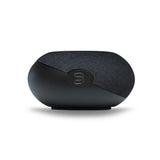 Bluesound Pulse Cinema Mini, belaidis 2.1 soundbaras su Dolby Atmos - Šoninis vaizdas su logotipu