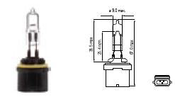 Bosma lemputė 12,8V, 50W