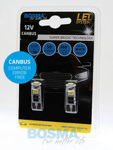 Bosma, lemputė CANBUS T10, W5W 3xSMD5050
