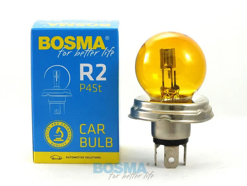 Bosma lemputė R2, 45/40W, geltona