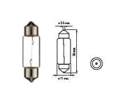 Bosma lemputė SV8.5, 10W, 10X36 Įtampa: 6 V