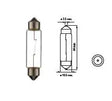 Bosma lemputė SV8.5, 5W, 11X44 Įtampa: 6 V